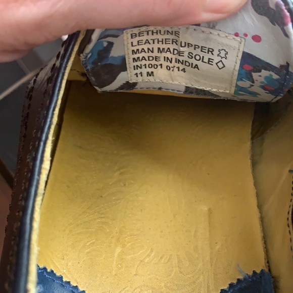 Robert Graham men’s Bethune Box Leather Derby Oxford Dress Shoes 11M - Picture 9 of 9